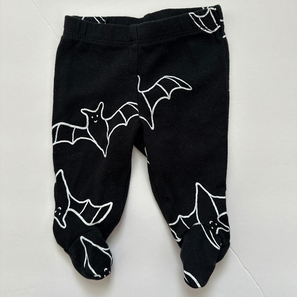 3 Piece Baby Halloween Outfit Bat - Picture 2 of 6
